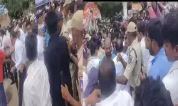 చేవెళ్లలో ఉద్రిక్తత.. ఎమ్మెల్యే కాలె యాదయ్యకు నిరసన సెగ చేవెళ్లలో ఉద్రిక్తత.. ఎమ్మెల్యే కాలె యాదయ్యకు నిరసన సెగ