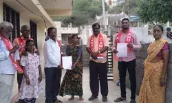 ఖైతాపురం దళితవాడలో సమస్యల పై ఇంటింటి సర్వే