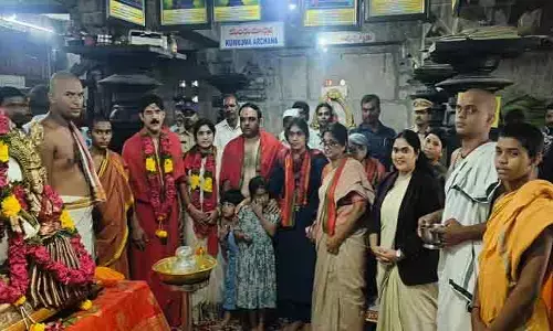 ఉమామహేశ్వర స్వామిని దర్శించుకున్న హైకోర్టు ప్రధాన న్యాయమూర్తి