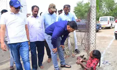 దివ్యాంగురాలి సమస్య పై స్పందించిన జిల్లా కలెక్టర్