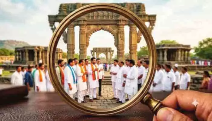 నేతల పనితీరుపై నిఘా! నేతల పనితీరుపై నిఘా!