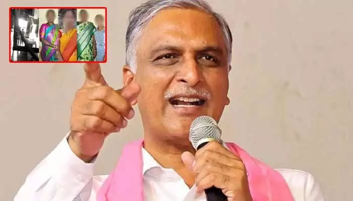 హోంమంత్రిగా రేవంత్ రాజీనామా చేయాలి : హరీష్ రావు డిమాండ్ హోంమంత్రిగా రేవంత్ రాజీనామా చేయాలి : హరీష్ రావు డిమాండ్