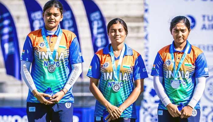 ఆర్చరీ వరల్డ్ కప్.. భారత మహిళల కాంపౌండ్ జట్టుకు రజతం