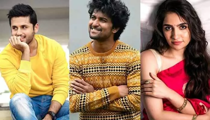 నితిన్ హీరోగా, నాని నిర్మాణంలో సినిమా.. హీరోయిన్గా యంగ్ బ్యూటీ ఫిక్స్! నితిన్ హీరోగా, నాని నిర్మాణంలో సినిమా.. హీరోయిన్గా యంగ్ బ్యూటీ ఫిక్స్!