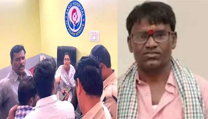 వైద్యం వికటించి వ్యక్తి మృతి.. వైద్యం వికటించి వ్యక్తి మృతి..