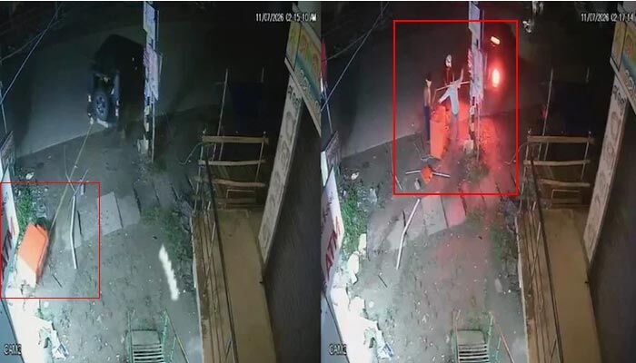 ATM Robbery: సినిమా తరహాలో ఏటీఎం చోరీ.. థార్‌ వాహనంతో ఈడ్చుకెళ్లిన దొంగలు