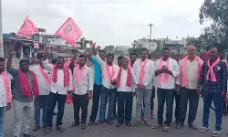 బాన్సువాడలో బీఆర్ఎస్ ఆందోళన.. సీఎం రేవంత్ దిష్టిబొమ్మ దహనం బాన్సువాడలో బీఆర్ఎస్ ఆందోళన.. సీఎం రేవంత్ దిష్టిబొమ్మ దహనం
