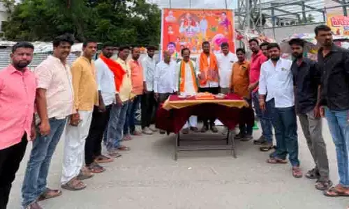 జడ్చర్లలో ఘనంగా బండి సంజయ్ 55వ జన్మదిన వేడుకలు