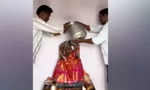 వర్షాలు కురవాలని గ్రామదేవతలకు పూజలు