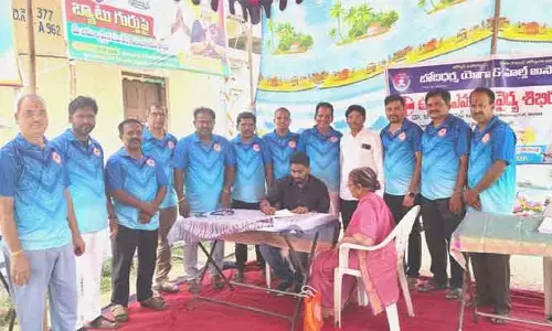 ఉచిత వైద్య శిబిరానికి విశేష స్పందన
