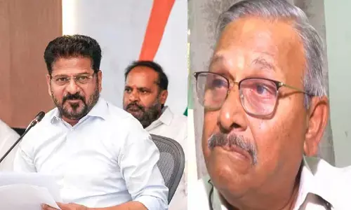 సీఎం రేవంత్ రెడ్డి బెల్ట్ ట్రీట్‍మెంట్ వ్యాఖ్యలపై రిటైర్డ్ ఇంజినీర్ శాంప్రసాద్ రెడ్డి కంటతడి