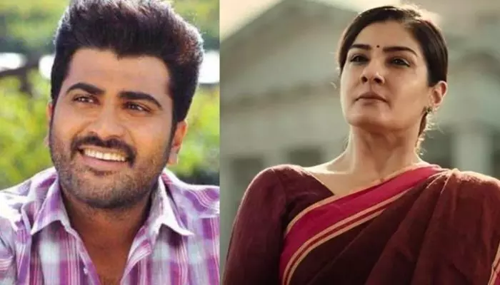 శర్వానంద్ జార్జ్ క్రిష్లో రవీనా టాండన్? శర్వానంద్ జార్జ్ క్రిష్లో రవీనా టాండన్?