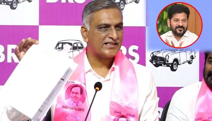 నీళ్లు పారియమంటే రక్తం పారిస్తామంటారా?.. రేవంత్ రెడ్డికి హరీశ్ రావు కౌంటర్