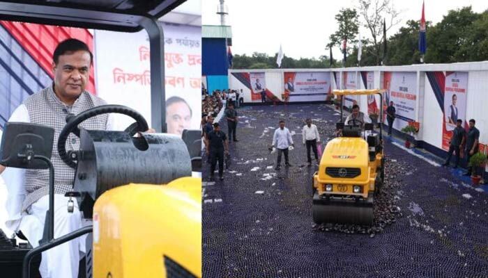 స్వయంగా రూప రూ. 472 కోట్ల విలువైన మాదకద్రవ్యాలను ధ్వంసం చేసిన సీఎం