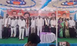 మక్తల్–నారాయణపేట నాలుగు లైన్ల రహదారికి శంకుస్థాపన మక్తల్–నారాయణపేట నాలుగు లైన్ల రహదారికి శంకుస్థాపన