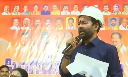 సింగరేణిలో దుస్థితికి కారణం కాంగ్రెస్, బీఆర్ఎస్ లే : కేంద్రమంత్రి కిషన్ రెడ్డి
