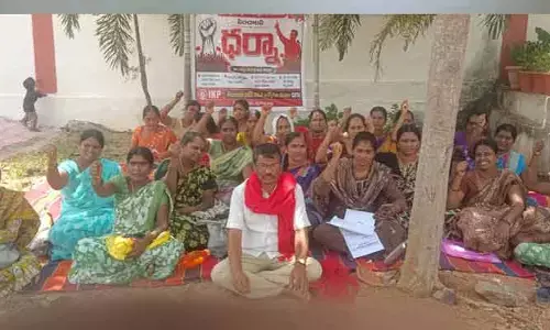 ఐకేపీ వీఓఏలకు రూ.26 వేల కనీస వేతనం అమలు చేయాలి