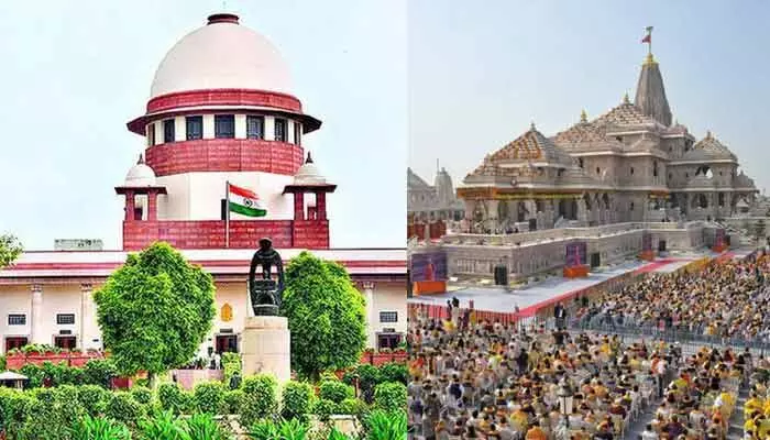అయోధ్య విరాళాల దుర్వినియోగం పై సుప్రీంకోర్టు కీలక ఆదేశాలు.. కేంద్రం, యూపీ ప్రభుత్వాలకు నోటీసులు! అయోధ్య విరాళాల దుర్వినియోగం పై సుప్రీంకోర్టు కీలక ఆదేశాలు.. కేంద్రం, యూపీ ప్రభుత్వాలకు నోటీసులు!