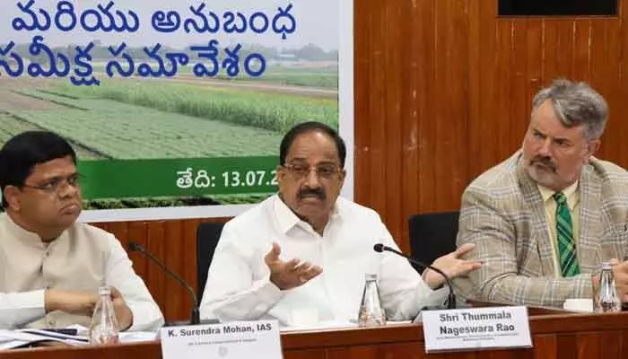 మూడు దశల్లో కంటింజెన్సీ ప్లాన్ అమలు: మంత్రి తుమ్మల నాగేశ్వరరావు మూడు దశల్లో కంటింజెన్సీ ప్లాన్ అమలు: మంత్రి తుమ్మల నాగేశ్వరరావు