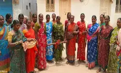 చుక్కాపూర్ ఎడవల్లిలో వర్షాల కోసం కప్పతల్లి ఆట.. వానదేవుడు కరుణించేనా? చుక్కాపూర్ ఎడవల్లిలో వర్షాల కోసం కప్పతల్లి ఆట.. వానదేవుడు కరుణించేనా?