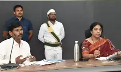రైతులు ఆరుతడి పంటలు సాగు చేయాలి : కలెక్టర్ కె. హరిత రైతులు ఆరుతడి పంటలు సాగు చేయాలి : కలెక్టర్ కె. హరిత