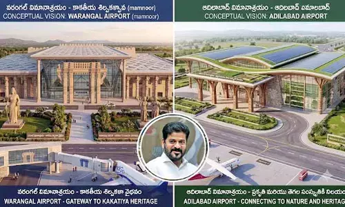 వరంగల్‌, ఆదిలాబాద్ ఎయిర్‌పోర్ట్‌లపై BIG అప్‌డేట్