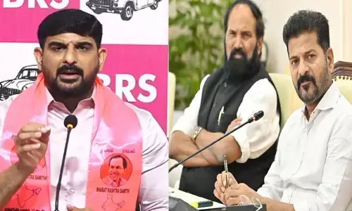 బ్యారేజీలకు ఏం జరిగినా  రాజీనామా చేస్తాం.. రేవంత్ రెడ్డి, ఉత్తమ్ కు కౌశిక్ రెడ్డి చాలెంజ్