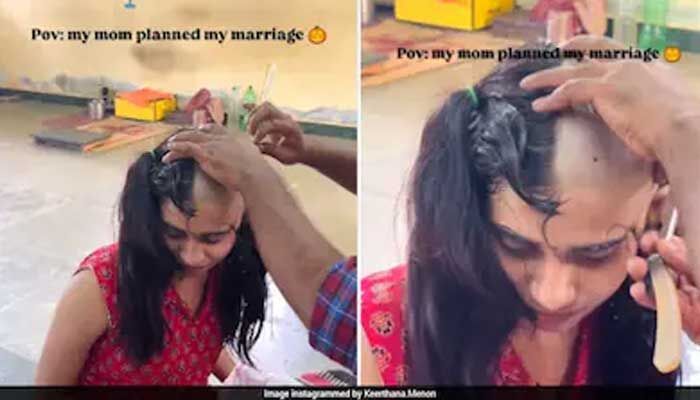 పెళ్లి చేసుకోవాలని ఒత్తిడి.. గుండు చేయించుకున్న యువతి.. 'ప్లాన్ అదిరింది' అంటున్న నెటిజన్స్