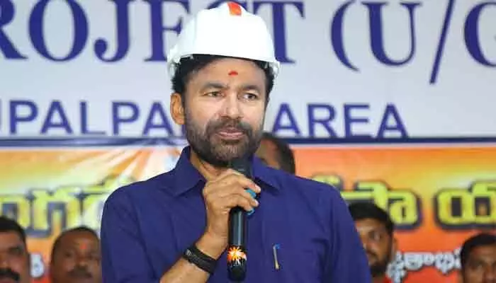 సింగరేణి నిధులు ఆ ప్రాంతంలో ఖర్చు పెట్టాలి:కేంద్ర మంత్రి కిషన్ రెడ్డి సింగరేణి నిధులు ఆ ప్రాంతంలో ఖర్చు పెట్టాలి:కేంద్ర మంత్రి కిషన్ రెడ్డి
