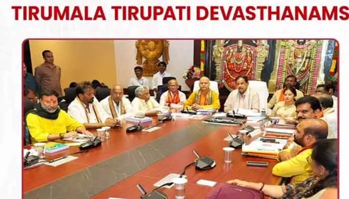 టీటీడీ (TTD) బోర్డు సంచలన నిర్ణయాలు.. సర్వదర్శనం భక్తులకు శాశ్వత షెల్టర్లు టీటీడీ (TTD) బోర్డు సంచలన నిర్ణయాలు.. సర్వదర్శనం భక్తులకు శాశ్వత షెల్టర్లు