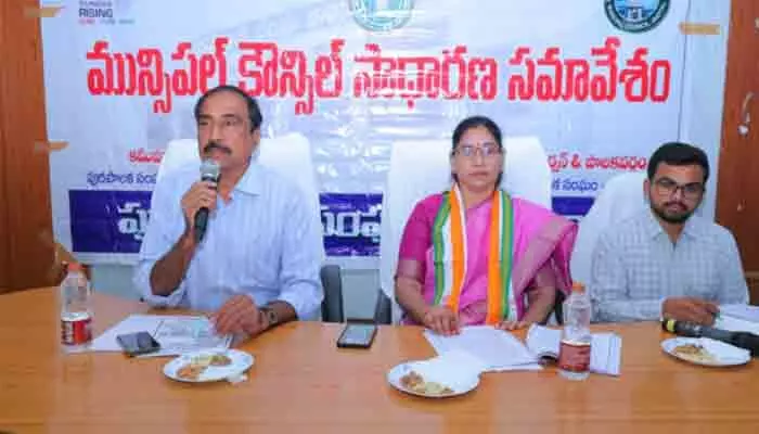 జగిత్యాల అభివృద్ధికి రూ.6.13 కోట్ల పనులకు కౌన్సిల్ ఆమోదం జగిత్యాల అభివృద్ధికి రూ.6.13 కోట్ల పనులకు కౌన్సిల్ ఆమోదం