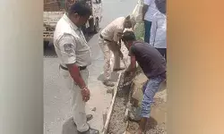 పాల్వంచలో రోడ్డు ప్రమాదాలకు చెక్..