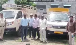 ఆర్మూర్‌లో 350 క్వింటాళ్ల రేషన్ బియ్యం పట్టివేత