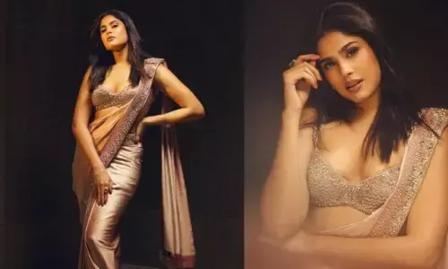 చీరలో ఫారియా అబ్దుల్లా గ్లామర్ ట్రీట్..  అందాలకు ఫ్యాన్స్ ఫిదా