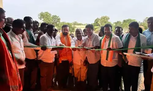 సొసైటీ గోదాంతో రైతులకు ఎంతో మేలు