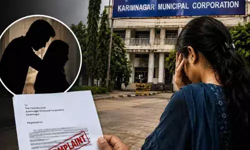 కరీంనగర్ మున్సిపల్ కార్పొరేషన్ లో కామాంధులు