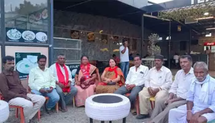 బహుదూర్గూడ రైతులకు ప్రభుత్వం తక్షణమే న్యాయం చేయాలి బహుదూర్గూడ రైతులకు ప్రభుత్వం తక్షణమే న్యాయం చేయాలి