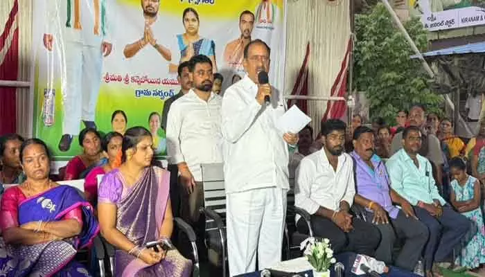 కొమ్మాల గ్రామ అభివృద్ధికి పూర్తి సహకారం: ఎమ్మెల్యే రేవూరి ప్రకాశ్ రెడ్డి కొమ్మాల గ్రామ అభివృద్ధికి పూర్తి సహకారం: ఎమ్మెల్యే రేవూరి ప్రకాశ్ రెడ్డి