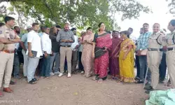 పోలీస్ పహరా మధ్య గ్రామ సభ! పోలీస్ పహరా మధ్య గ్రామ సభ!