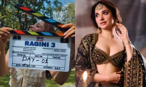 భయపెట్టడానికి రెడీ అయిన తమన్నా.. హారర్ ఫ్రాంచైజీ ‘రాగిణి-3’ అప్డేట్ ఇస్తూ పోస్ట్