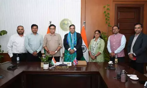 యూకేకు ఎగుమతులు పెంచుతాం : మంత్రి శ్రీధర్‌బాబు