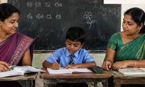 ఒక్కడే స్టూడెంట్.. ఇద్దరు టీచర్లు..!