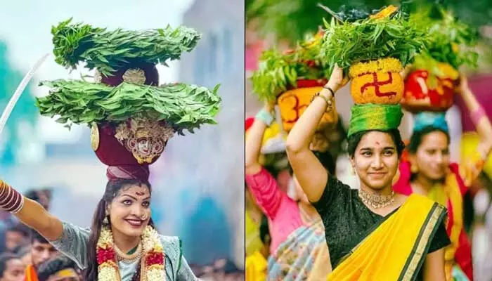 తెలంగాణలో బోనాల జాతర ప్రారంభం.. భక్తజన సందోహంగా గోల్కొండ తెలంగాణలో బోనాల జాతర ప్రారంభం.. భక్తజన సందోహంగా గోల్కొండ