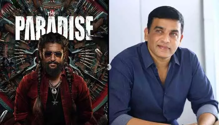 ‘ది ప్యారడైజ్’ మూవీ హక్కులను రూ.110 కోట్లకు దిల్ రాజ్ కొనడంపై క్లారిటీ ఇచ్చిన మేకర్స్ ‘ది ప్యారడైజ్’ మూవీ హక్కులను రూ.110 కోట్లకు దిల్ రాజ్ కొనడంపై క్లారిటీ ఇచ్చిన మేకర్స్