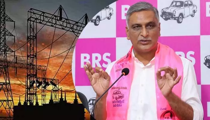 కాంగ్రెస్ నిర్లక్ష్యం వల్లే విద్యుత్ కోతలు: హరీశ్ రావు కాంగ్రెస్ నిర్లక్ష్యం వల్లే విద్యుత్ కోతలు: హరీశ్ రావు