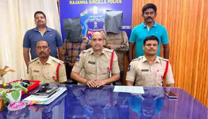 ఇద్దరు గేదెల దొంగలు అరెస్టు ఇద్దరు గేదెల దొంగలు అరెస్టు