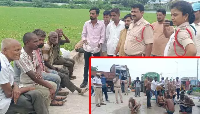 మానవత్వం చాటుకున్న జగిత్యాల పోలీసులు మానవత్వం చాటుకున్న జగిత్యాల పోలీసులు