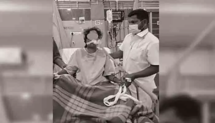భూత వైద్యుడి కర్కశానికి బలైన గిరిజన మహిళ భూత వైద్యుడి కర్కశానికి బలైన గిరిజన మహిళ