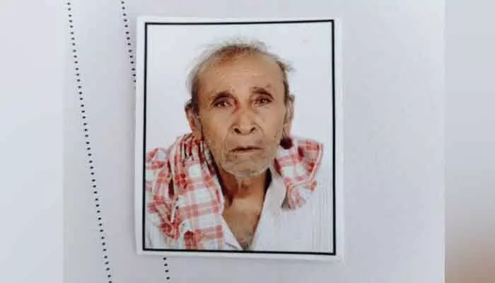 గుర్తుతెలియని వ్యక్తి చేతిలో వృద్ధుడి హత్య గుర్తుతెలియని వ్యక్తి చేతిలో వృద్ధుడి హత్య