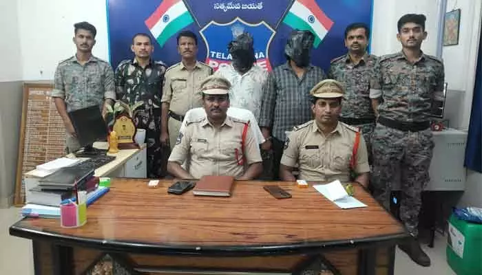 వేమునూరి స్వామి హత్య కేసు ఛేదించిన రెబ్బెన పోలీసులు వేమునూరి స్వామి హత్య కేసు ఛేదించిన రెబ్బెన పోలీసులు